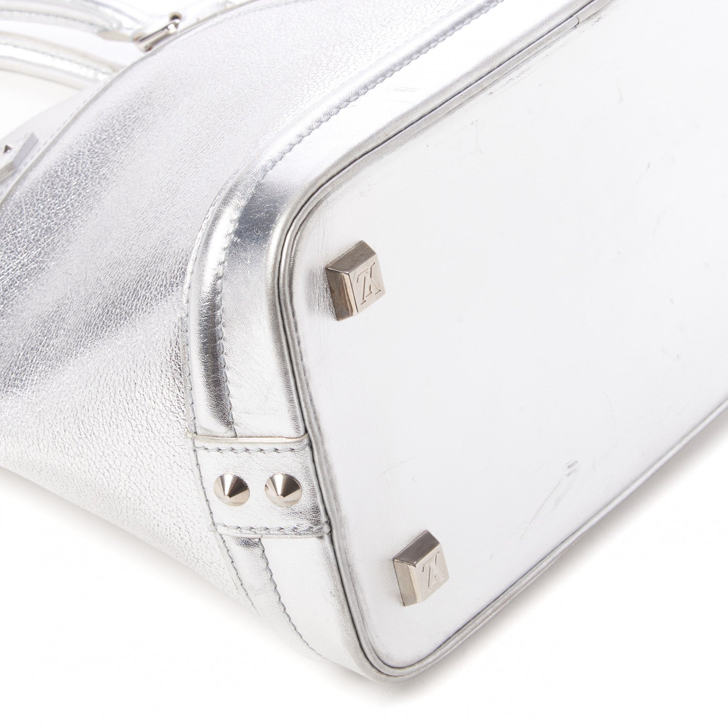Louis Vuitton Suhali Lockit PM Silver 5 of 8
