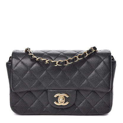 Chanel Caviar Quilted Mini Rectangular Flap Black 1 of 10