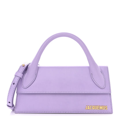 Jacquemus Smooth Calfskin Le Chiquito Long Lilac 2 of 11