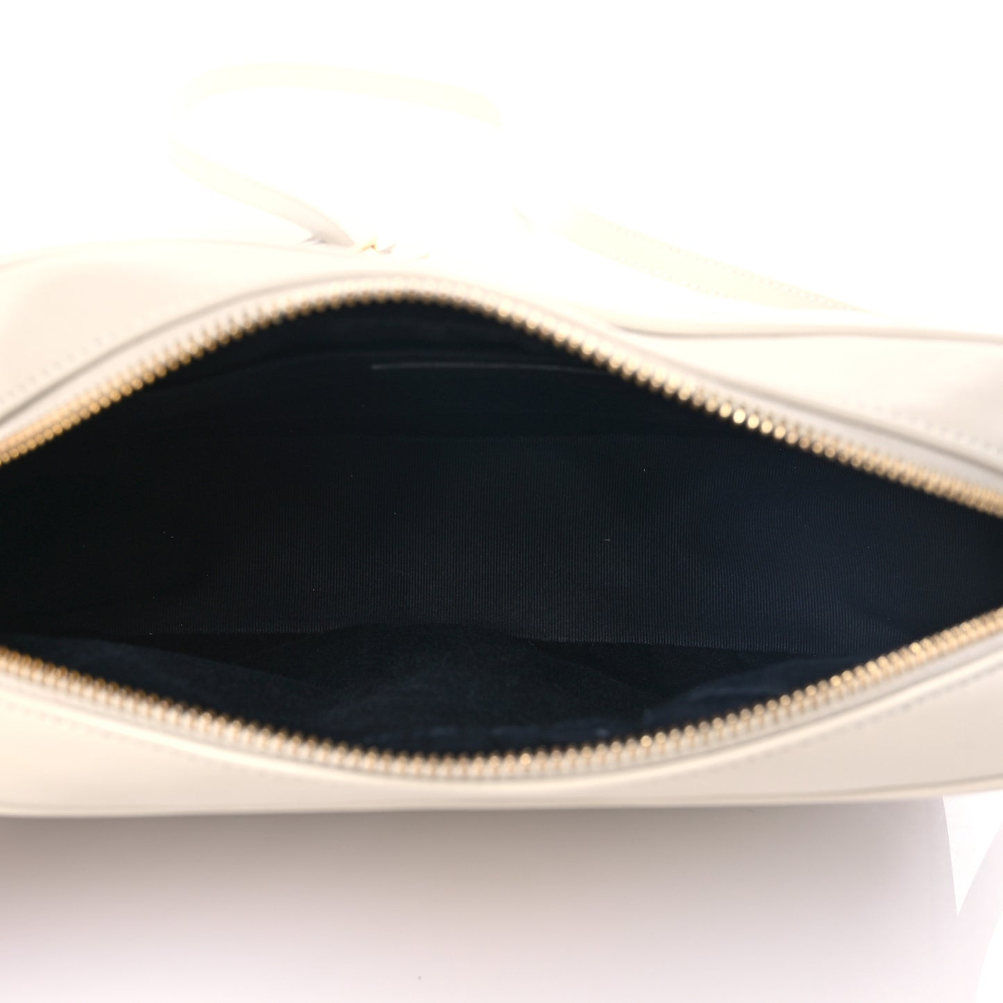 Calfskin Matelasse Monogram Lou Camera Bag Crema Soft