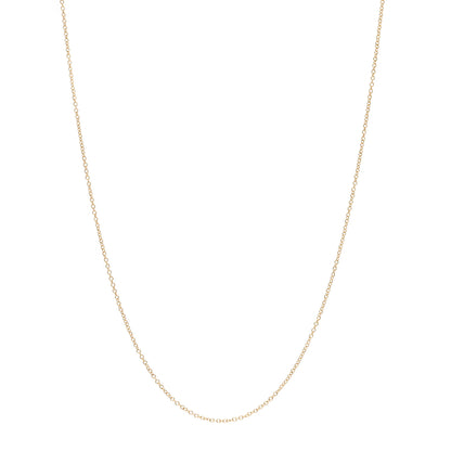 Tiffany 18K Yellow Gold Chain Necklace 16" 2 of 9