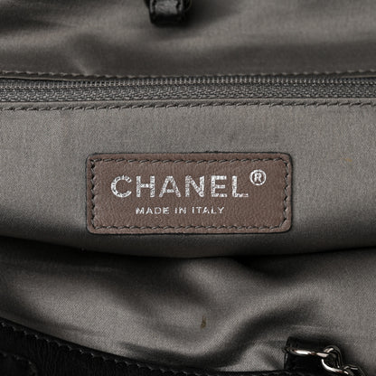 Chanel Lambskin East West Soho Shopper Black 6 of 15