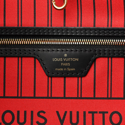 Louis Vuitton Monogram Kabuki Neverfull MM 7 of 11