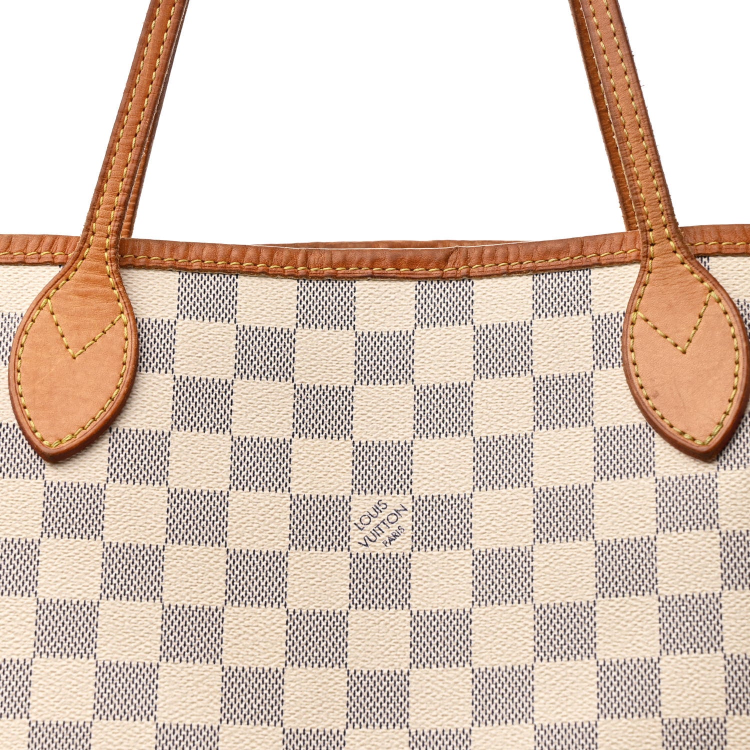 Louis Vuitton Damier Azur Neo Neverfull MM Rose Ballerine 7 of 12