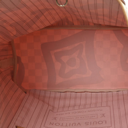 Louis Vuitton Damier Azur Tahitienne Neverfull MM 6 of 11