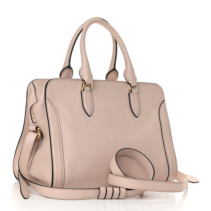 Alexander McQueen Calfskin Small Skull Padlock Zip Around Tote Teint 2 of 10