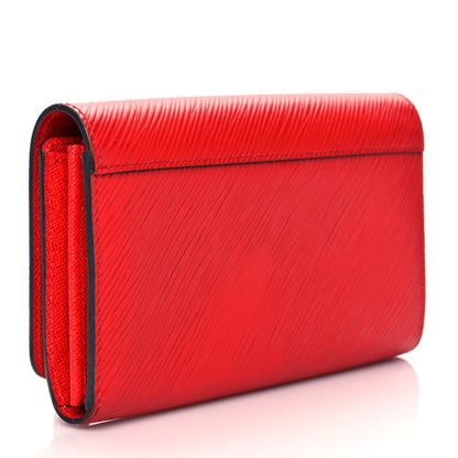 Louis Vuitton Epi Twist Wallet Coquelicot 3 of 10