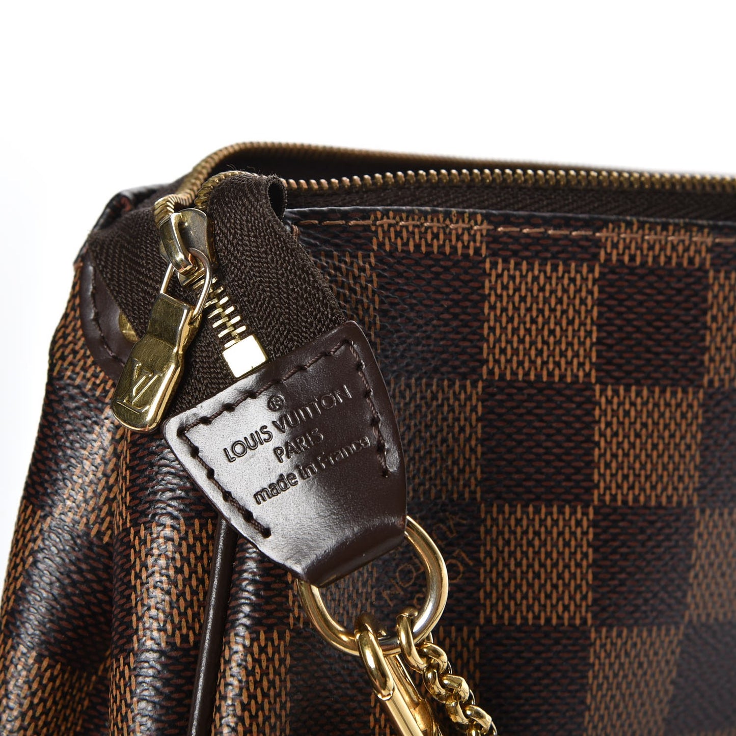 Damier Ebene Eva Clutch