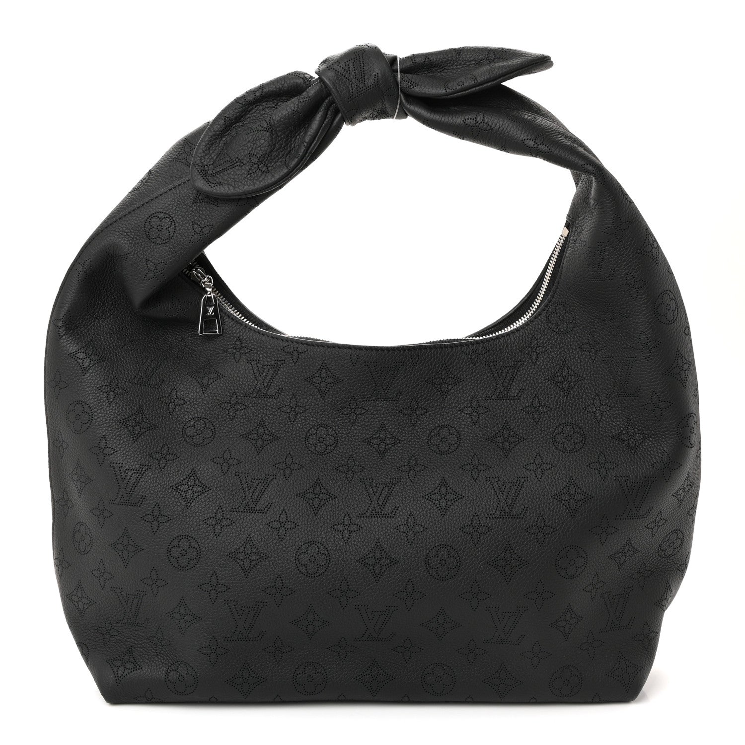 Louis Vuitton Mahina Why Knot MM Black 1 of 9
