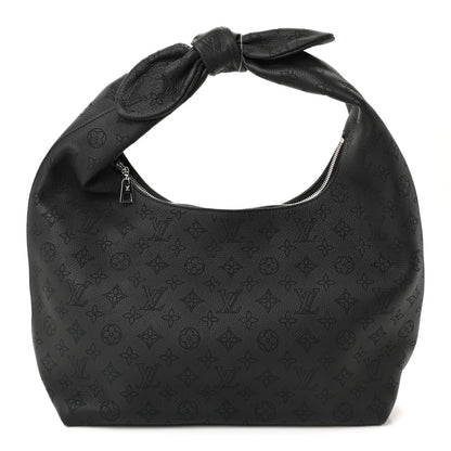 Louis Vuitton Mahina Why Knot MM Black 1 of 9