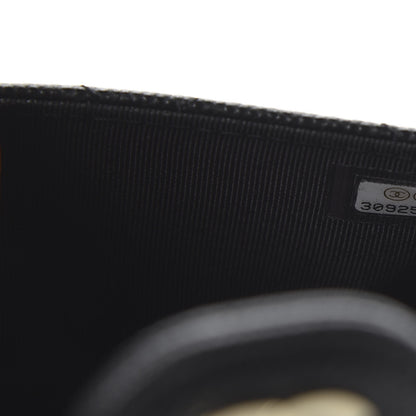 Chanel Caviar Quilted Medium Gusset Flap Wallet Black 9 of 11