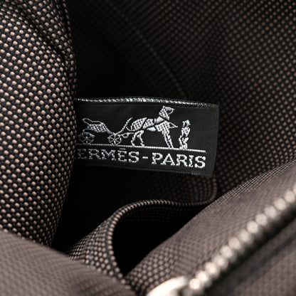 Hermes Canvas Herline Backpack Grey 11 of 17