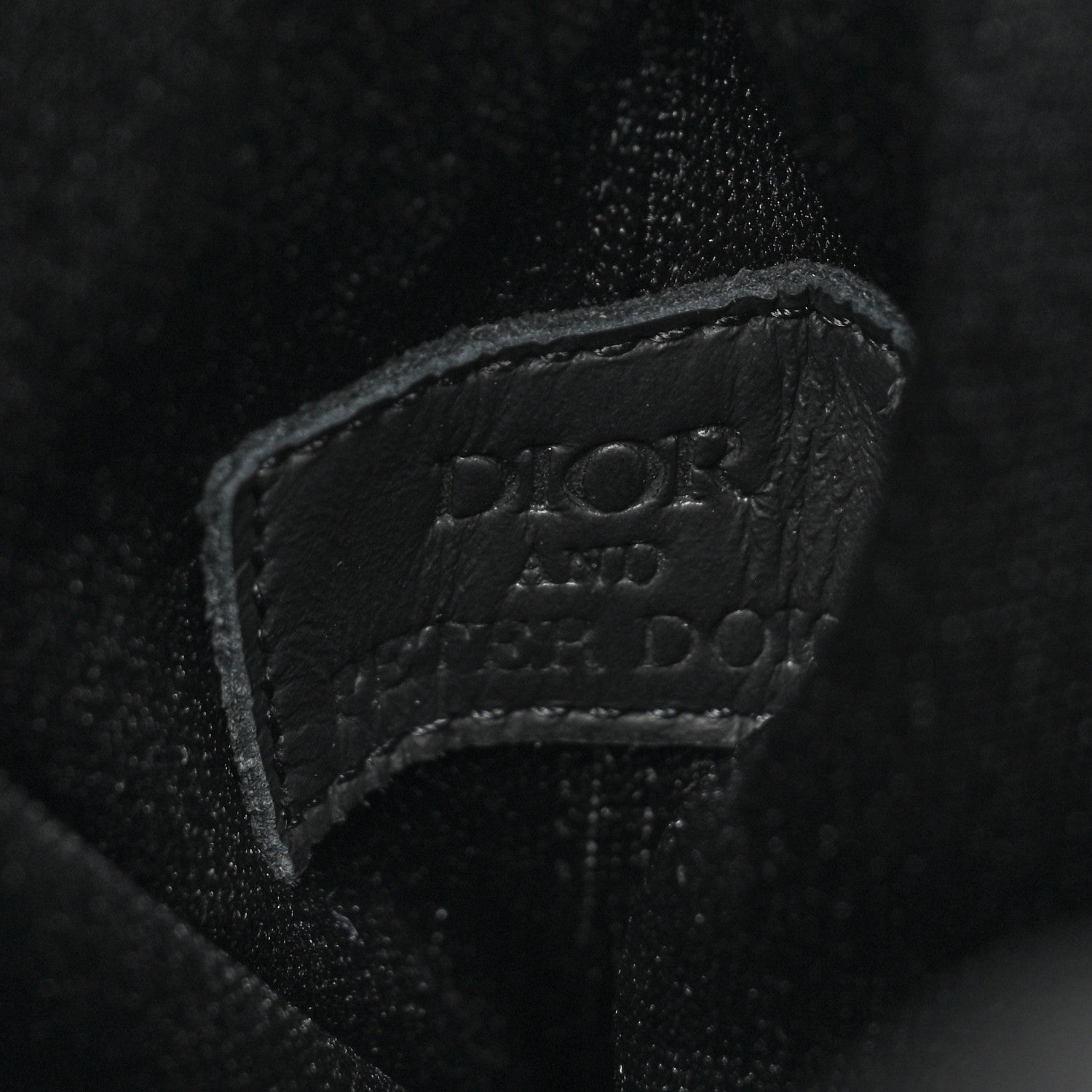 Christian Dior Nylon Oblique Mens Snow Ankle Boot 43 Black 9 of 11