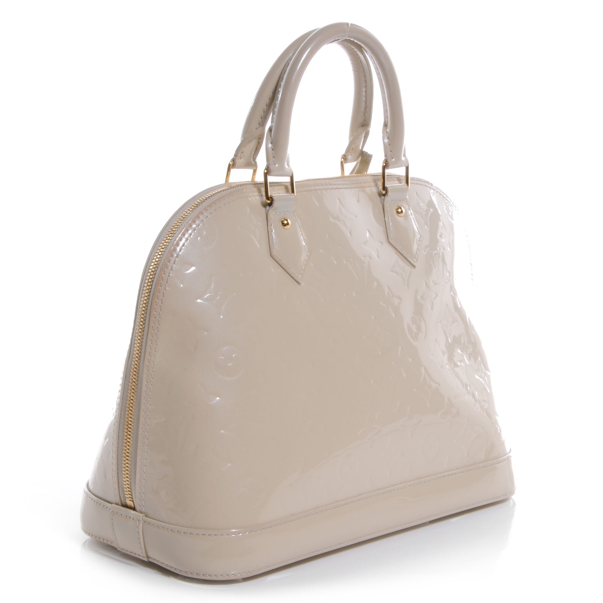 Louis Vuitton Vernis Alma PM Blanc Corail 3 of 9