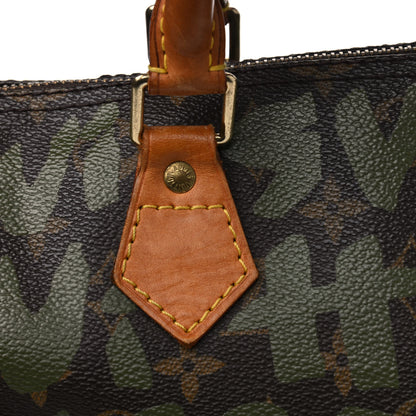 Louis Vuitton Monogram Graffiti Speedy 30 Kaki 15 of 19