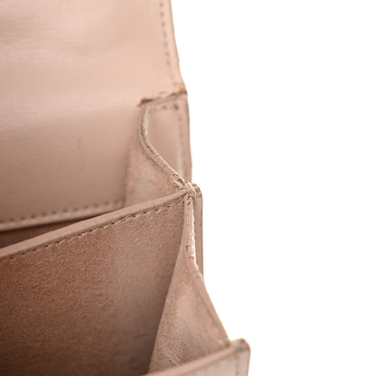 Saint Laurent Calfskin Medium Monogram Sunset Marble Pink 15 of 21