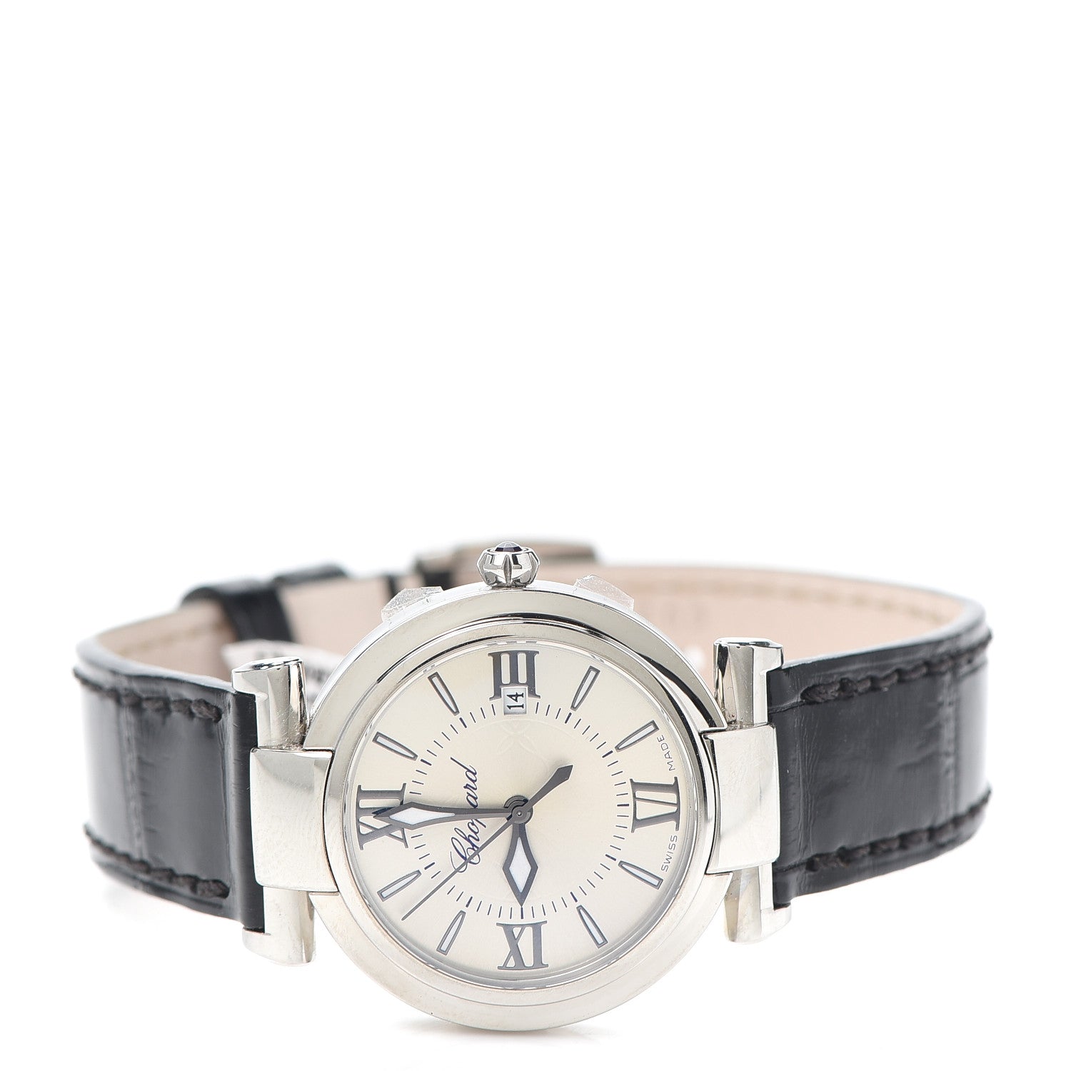 Chopard Stainless Steel Alligator 28mm Imperiale Quartz Watch 2 of 8