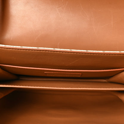 Saint Laurent Canvas All-Over Monogram Small Le Monogramme Satchel Beige Kaki Brown Gold 5 of 9