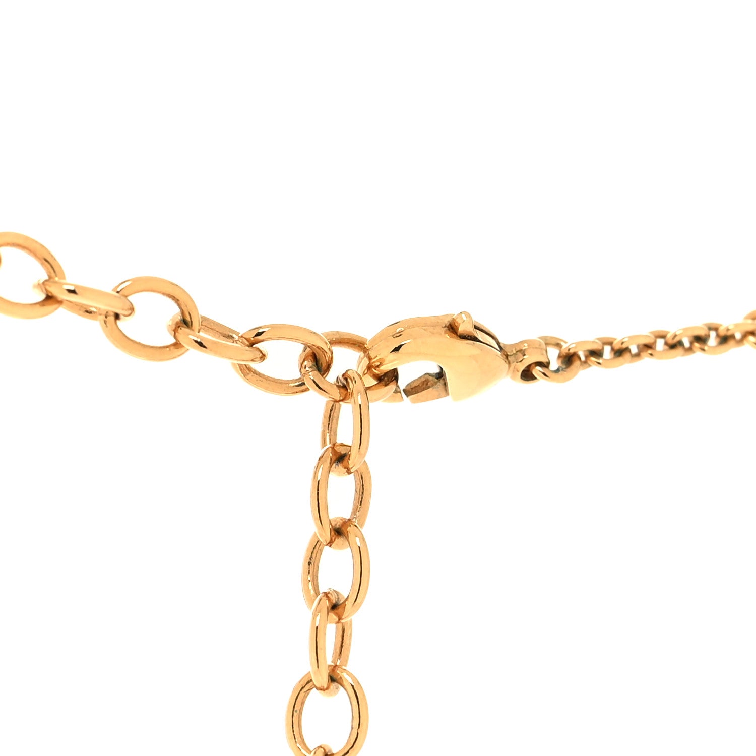 Louis Vuitton My LV Affair Necklace Gold 4 of 6