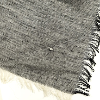 Burberry Modal Wool Relaxed Mega Check Square Scarf Dark Trench 3 of 4