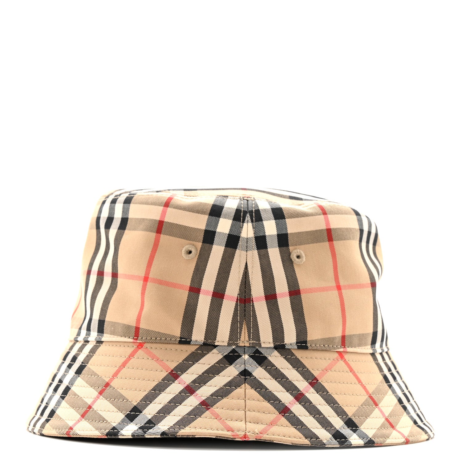 Burberry Technical Cotton Vintage Check Bucket Hat L Archive Beige 5 of 9