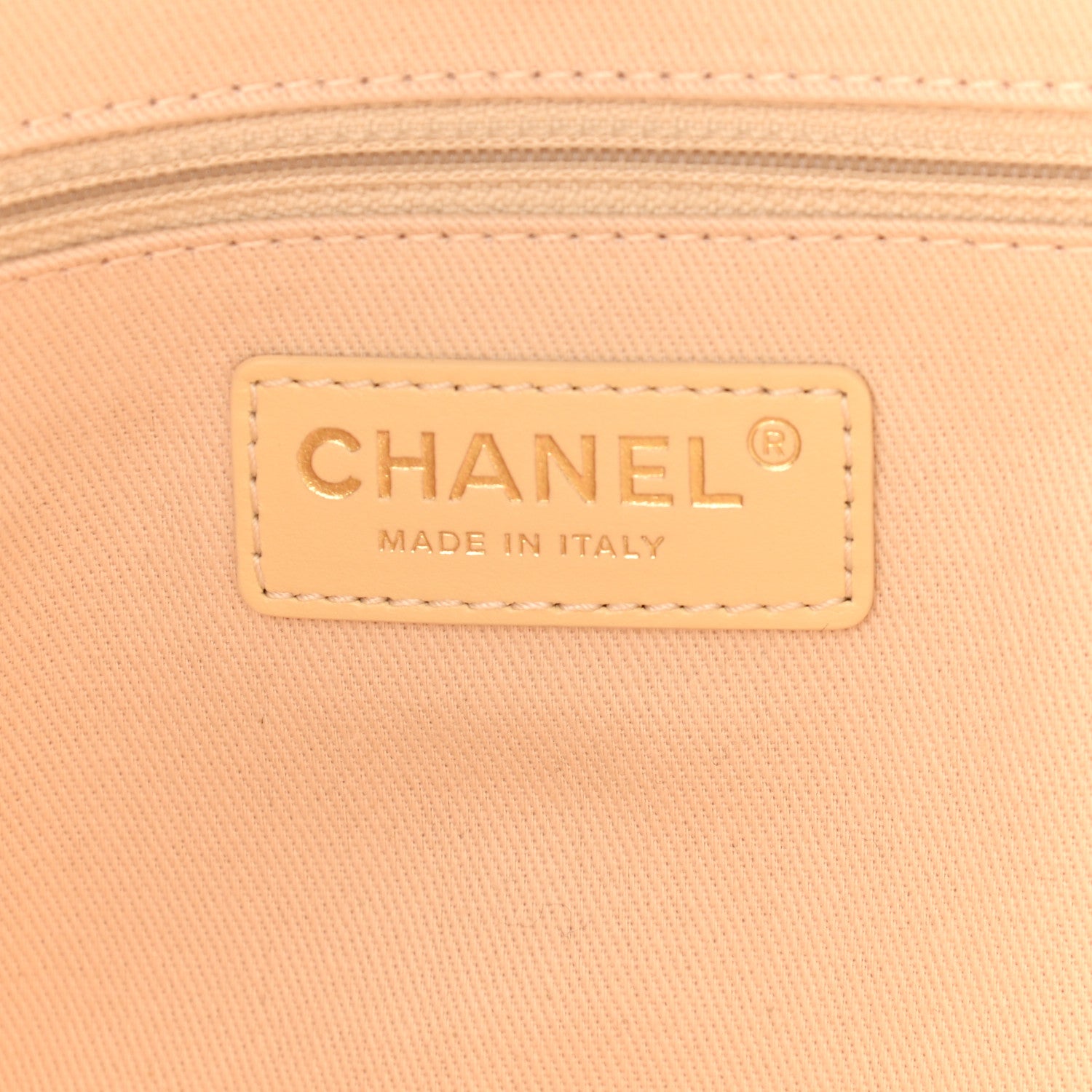 Chanel Lurex Boucle Small Deauville Tote Ivory 6 of 10