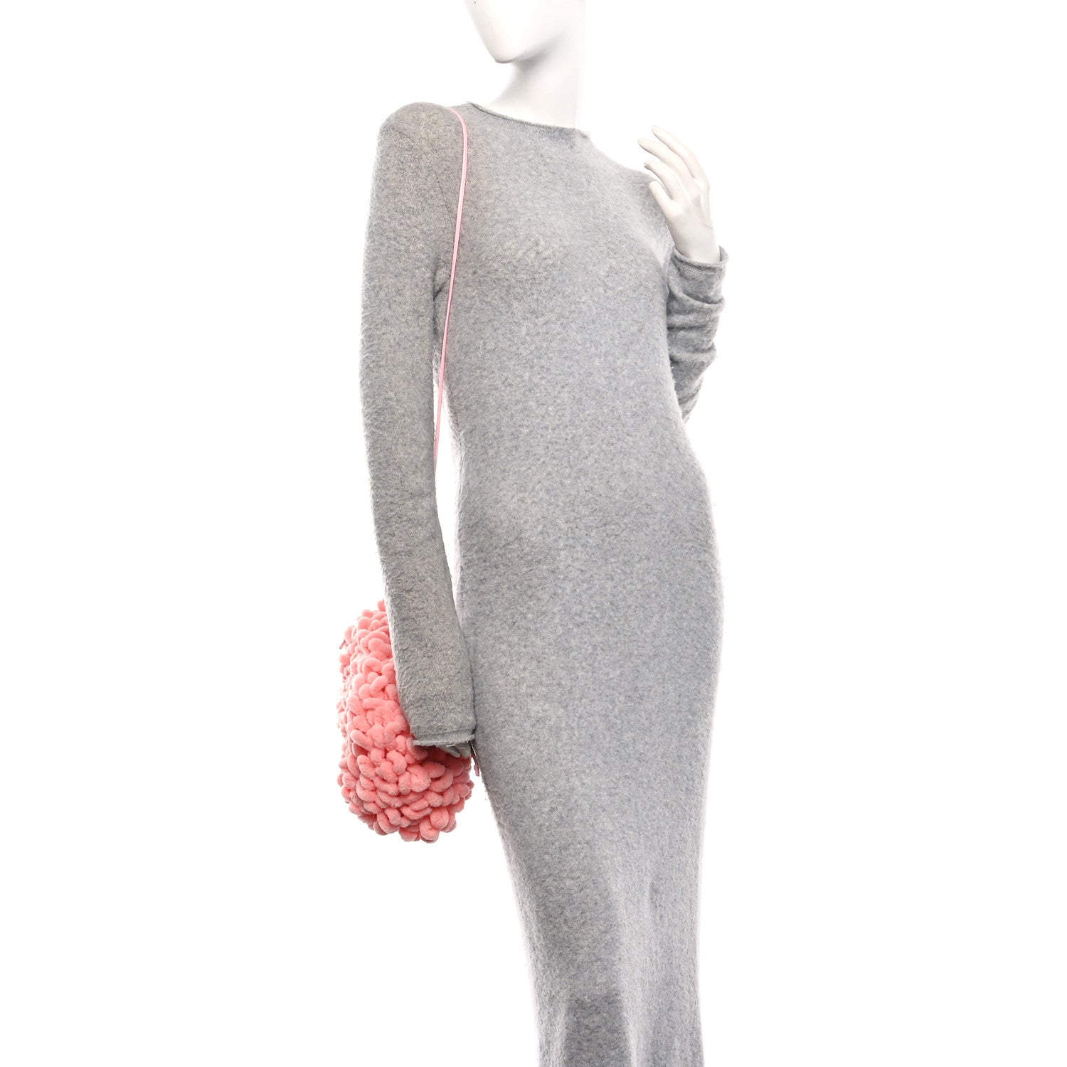Bottega Veneta Chenille The Mini Pouch Pink 2 of 9