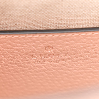Gucci Raffia Textured Dollar Calfskin GG Monogram Small Diana Tote Bag Natural Wild Rose Fluorescent Fuchsia 6 of 11