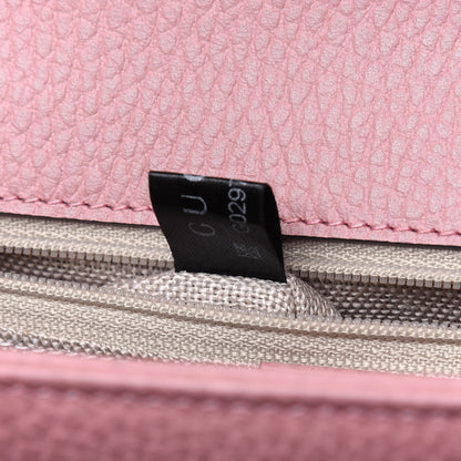 Gucci Dollar Calfskin Interlocking G Shoulder Bag Soft Pink 8 of 14