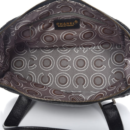 Chanel Lambskin Bowler Black 5 of 7