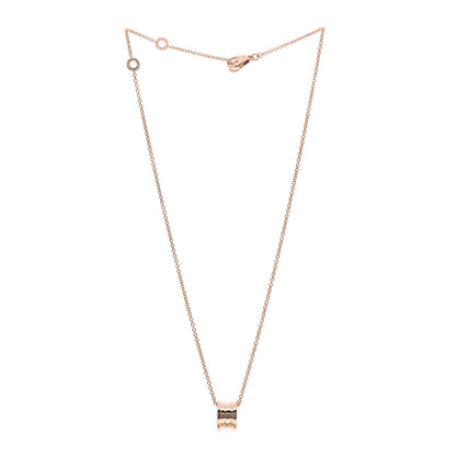 Bulgari 18K Rose Gold B.Zero1 Pendant Necklace 3 of 6