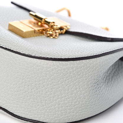 Chloe Grained Lambskin Drew Shoulder Bag Airy Grey 12 of 15