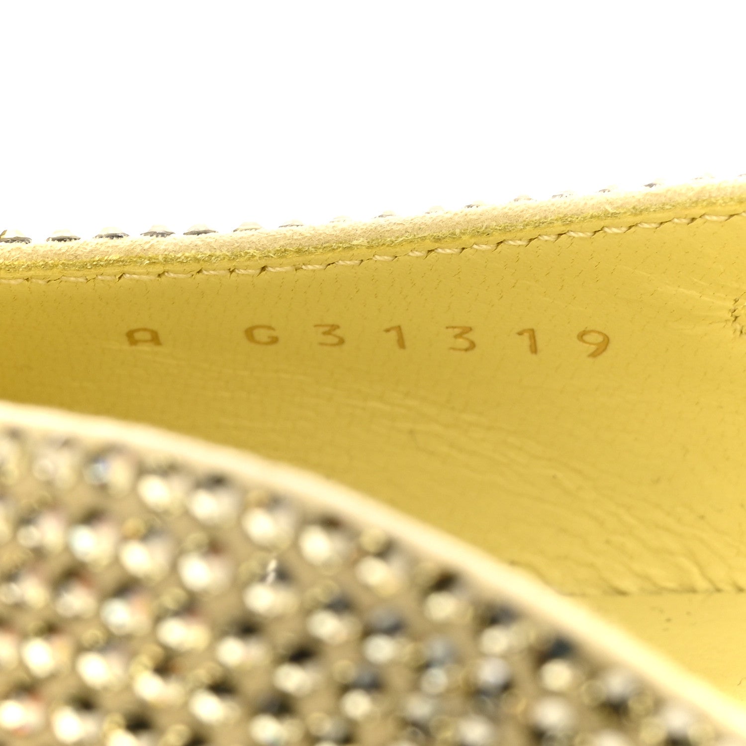Chanel Strass Grosgrain Cap Toe CC Slingback Flats 39 Yellow Black 9 of 10