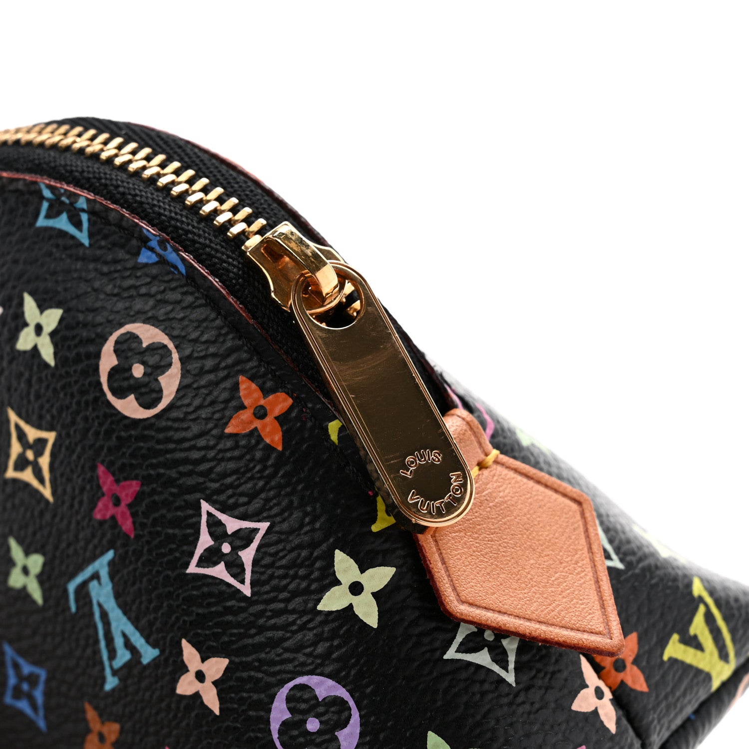 Louis Vuitton Monogram Multicolor Cosmetic Pouch Black Grenade 12 of 12