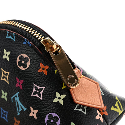 Louis Vuitton Monogram Multicolor Cosmetic Pouch Black Grenade 12 of 12