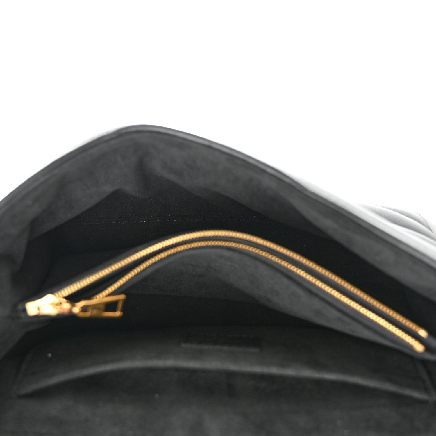 Louis Vuitton LOUIS VUITTON Calfskin New Wave Chain Bag MM NM Black 5 of 9
