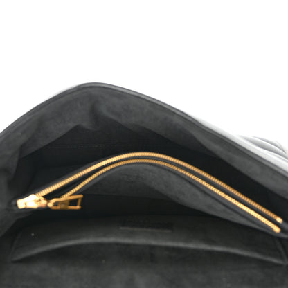 Louis Vuitton LOUIS VUITTON Calfskin New Wave Chain Bag MM NM Black 5 of 9
