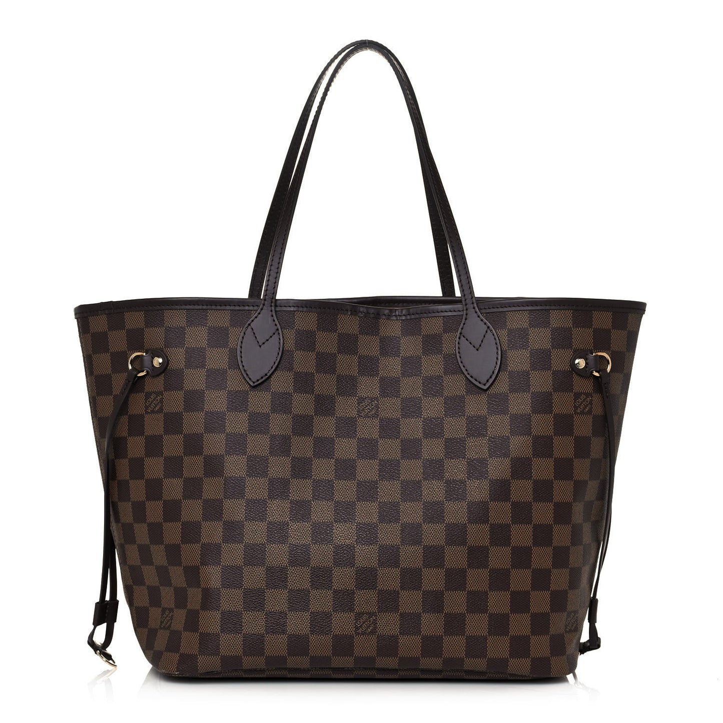 Damier Ebene Neo Neverfull MM Rose Ballerine