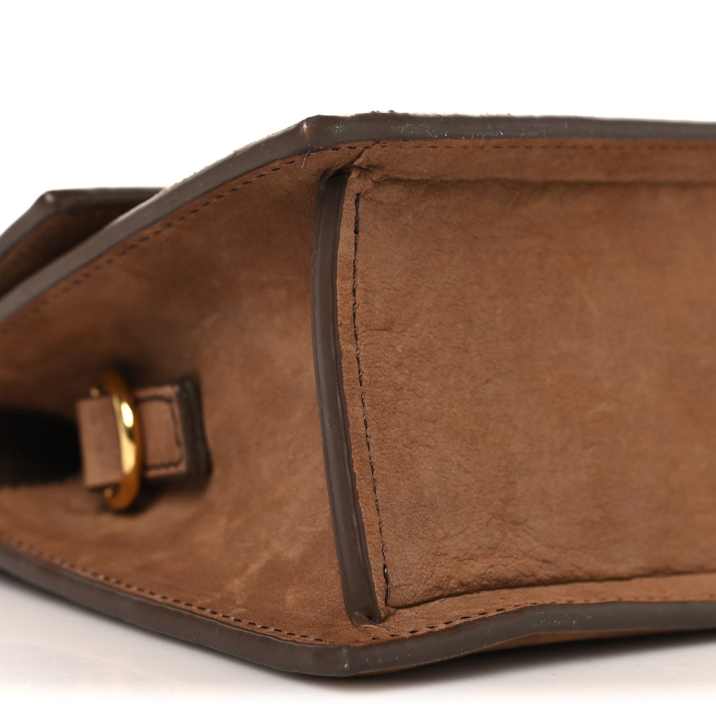 Suede Le Chiquito Noeud Brown