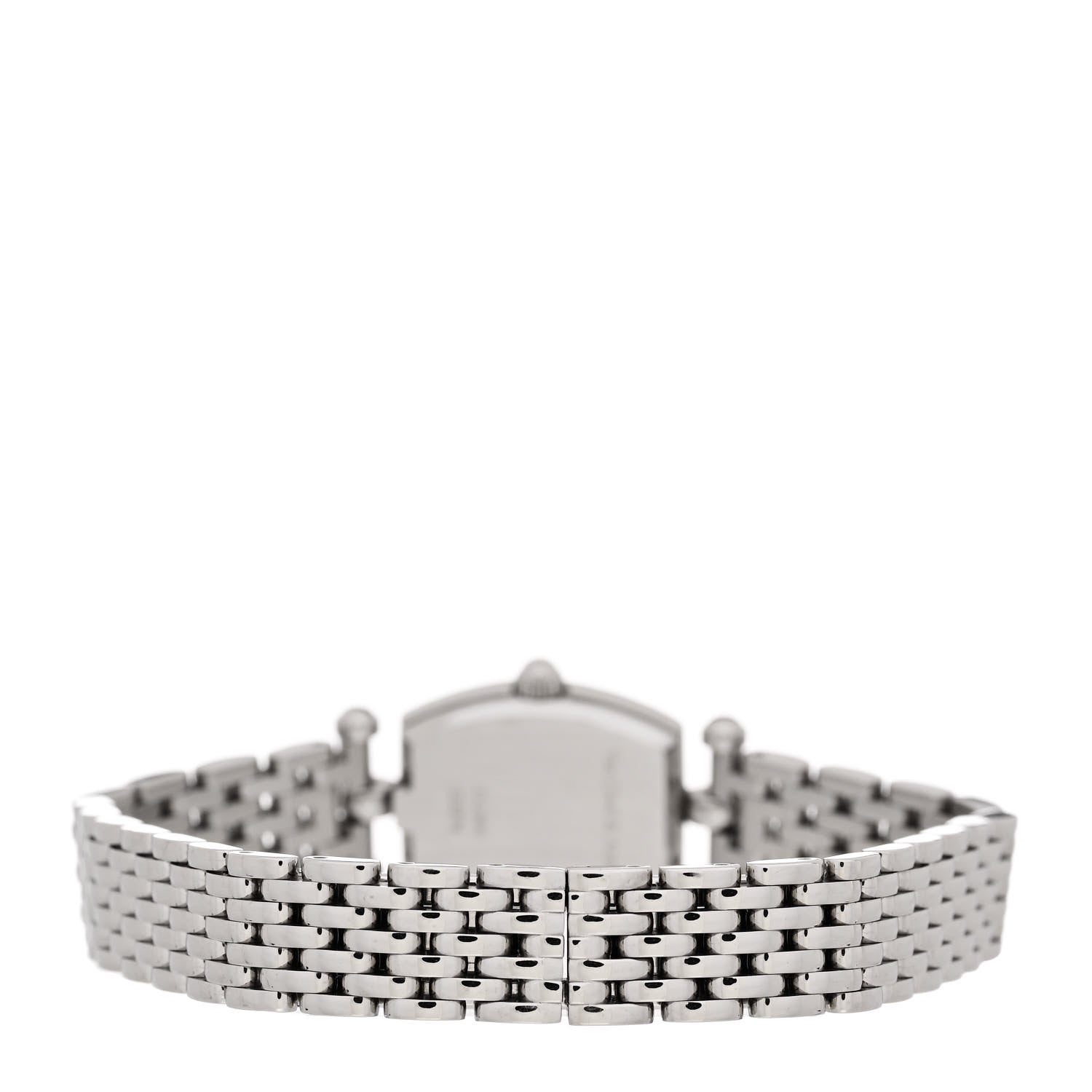 Van Cleef & Arpels Stainless Steel Diamond 18mm Classic Watch Black 3 of 5