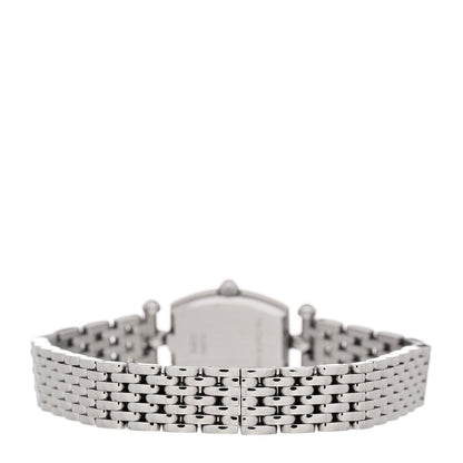 Van Cleef & Arpels Stainless Steel Diamond 18mm Classic Watch Black 3 of 5