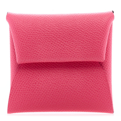 Hermes Epsom Bastia Coin Purse Rose Azalee 1 of 6