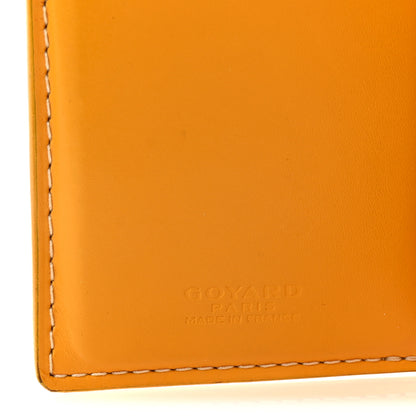 Goyard Goyardine Saint Pierre Card Holder Yellow 6 of 6