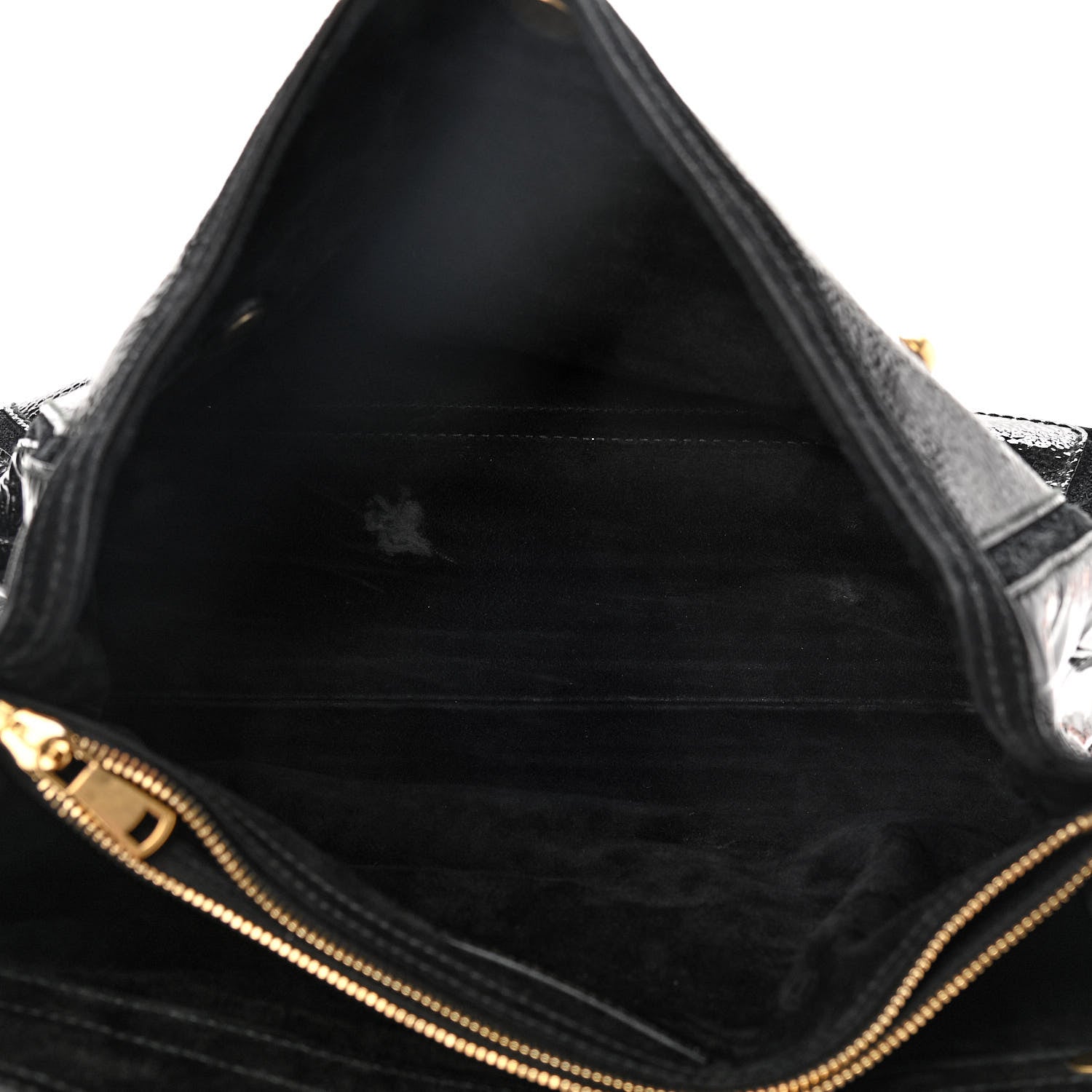 Saint Laurent Pony Hair Patent Medium Muse Two Black 5 of 15