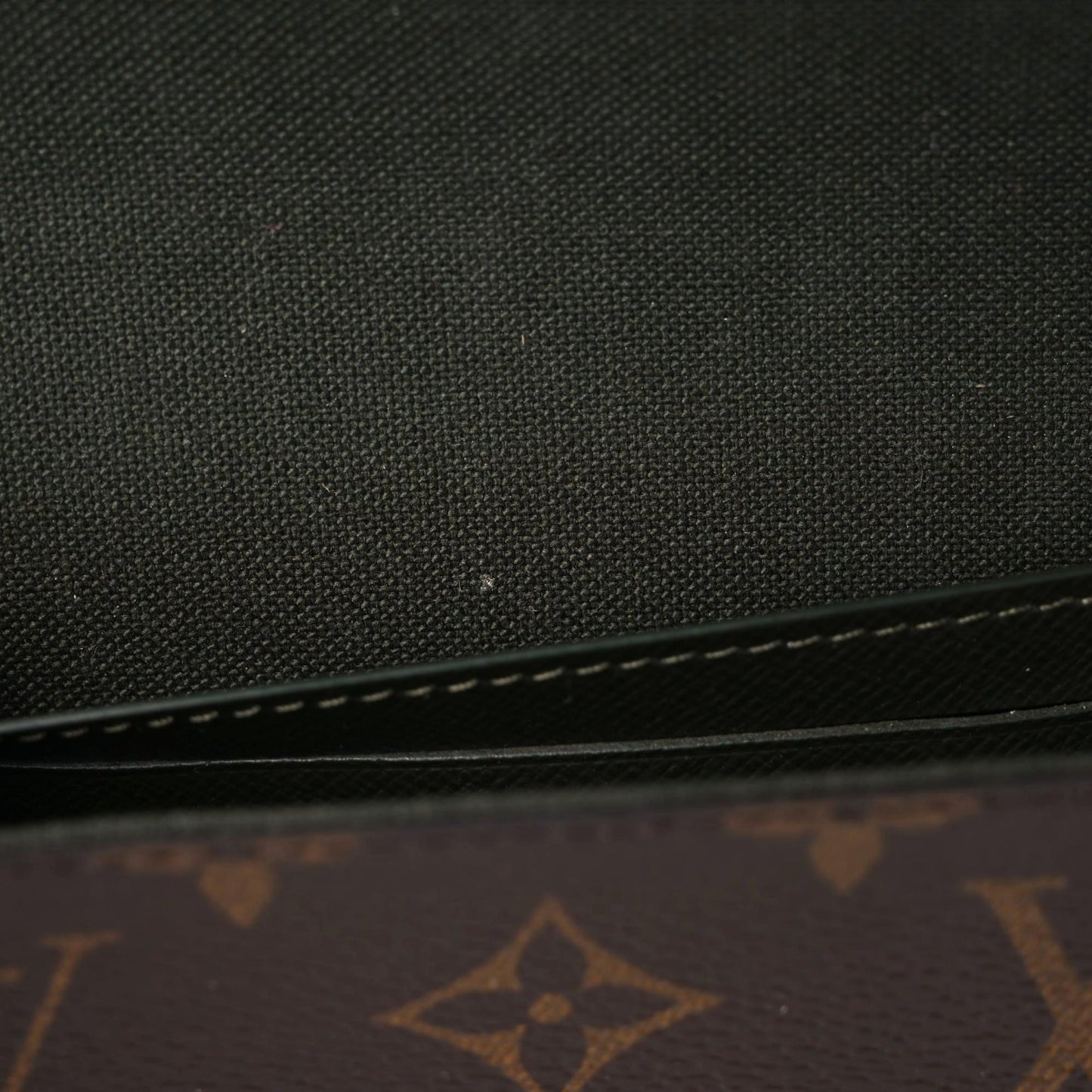 Monogram Felicie Strap & Go Kaki