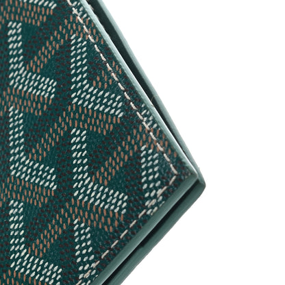 Goyard Goyardine Saint Roch Wallet Green 6 of 9