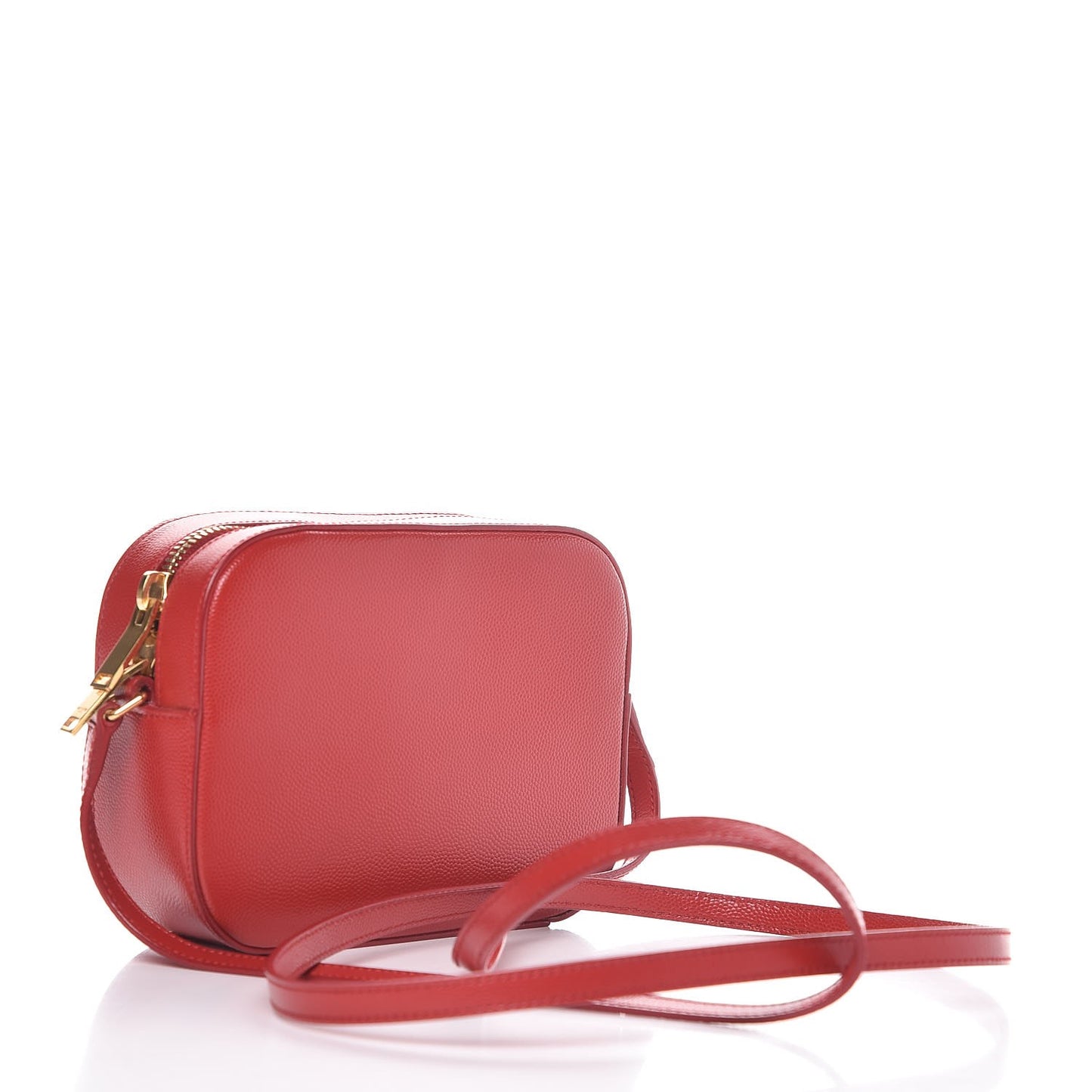 Grain De Poudre Small Classic Monogram Camera Bag New Red