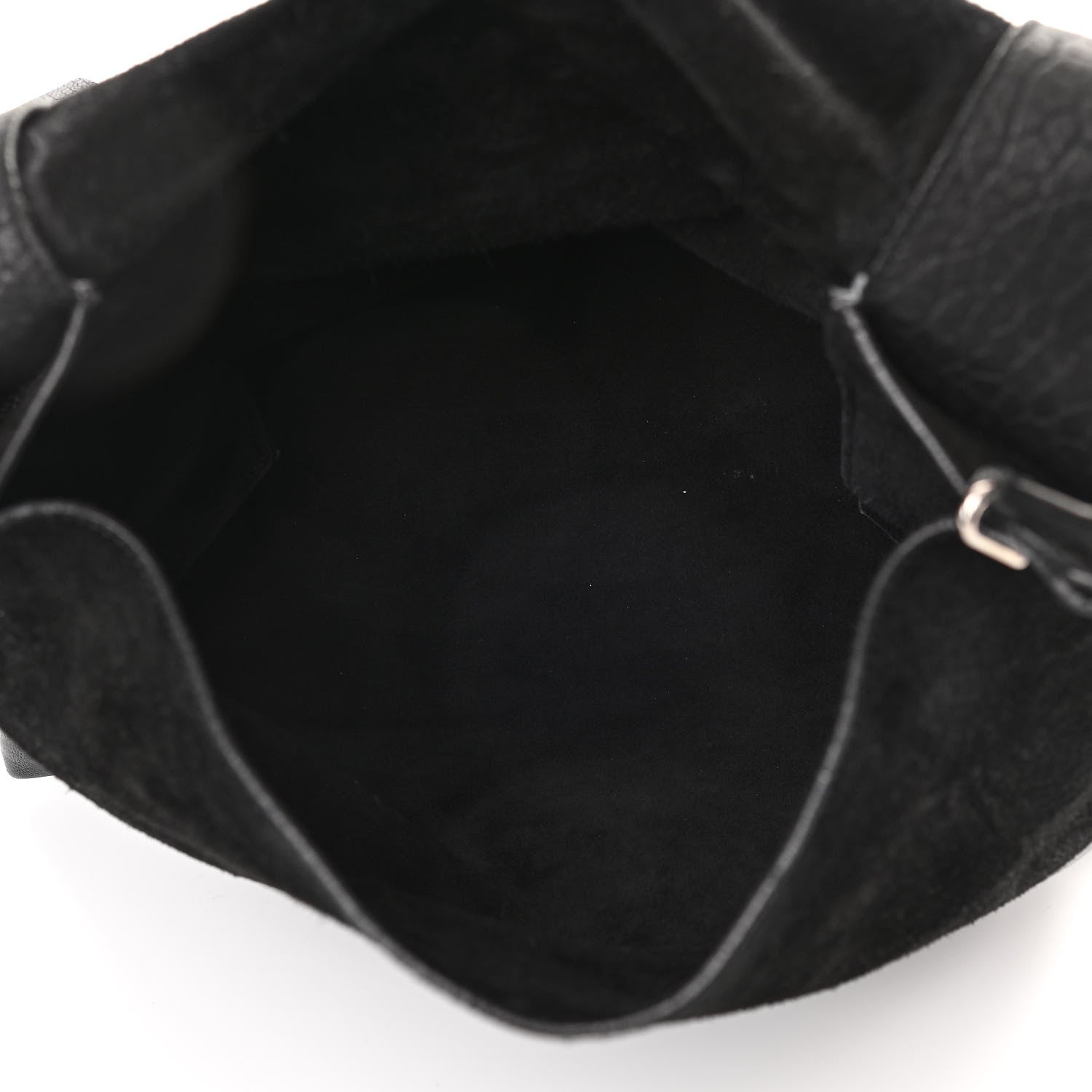 Celine Shrunken Lambskin All Soft Shoulder Bag Black 5 of 14