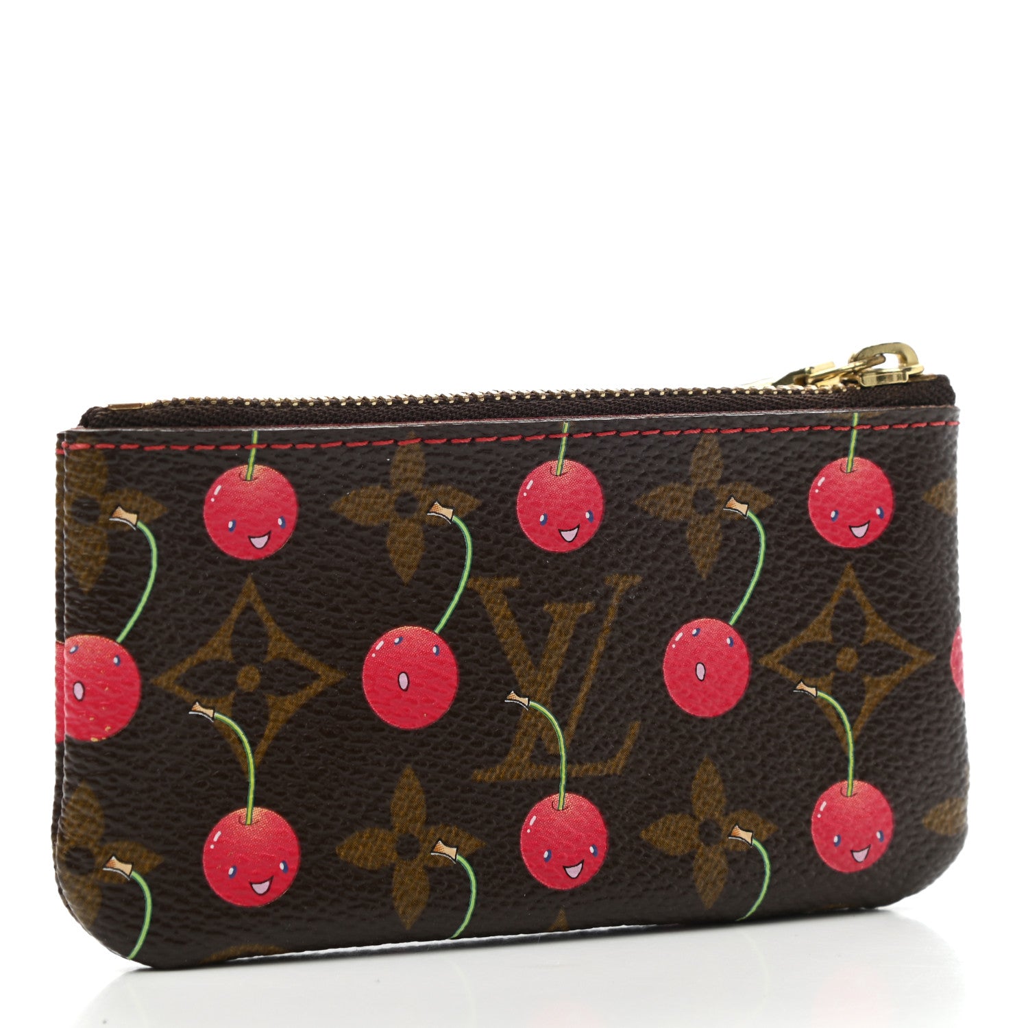 Louis Vuitton Monogram Cerises Key Pouch 3 of 7