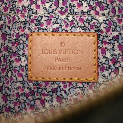 Louis Vuitton Denim Patchwork Speedy 30 Blue 6 of 9